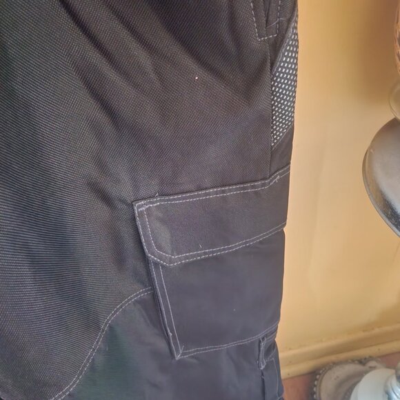 Sz 4x WinterOveralls Bib w/Reflective Striping, Many Pockets - Bib, Side, Back - Picture 11 of 12